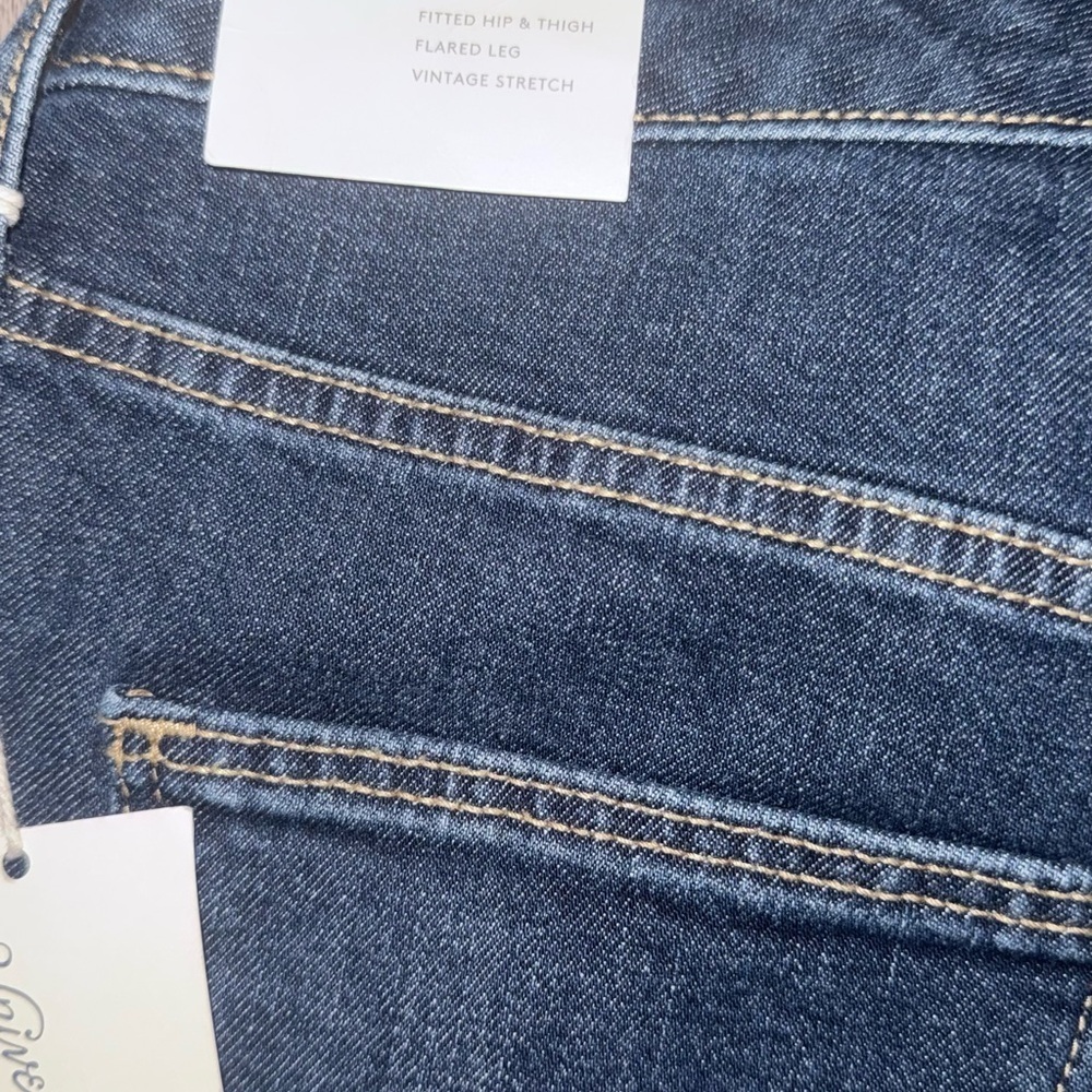 Universal Thread Dark Blue Flare Jeans - Picture 9 of 9